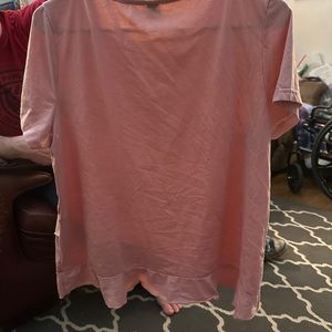 Light pink top